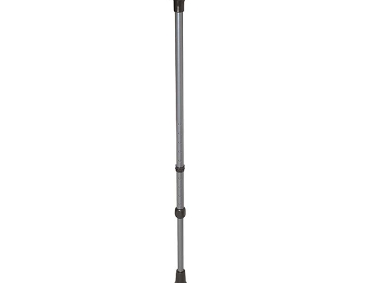 Rebotec Handy - Walking Stick with Anatomic Shaped Handle - Dark Silver, Right