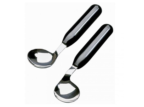 Light Angled Spoon by Etac - Left