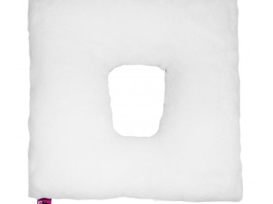 Ubio Square Donut Cushion - White
