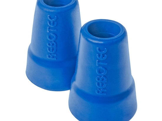 Rebotec 19mm, Ferrules Crutch Tips - Blue