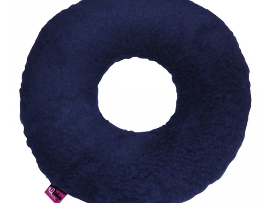 Ubio Round Donut Cushion - Navy